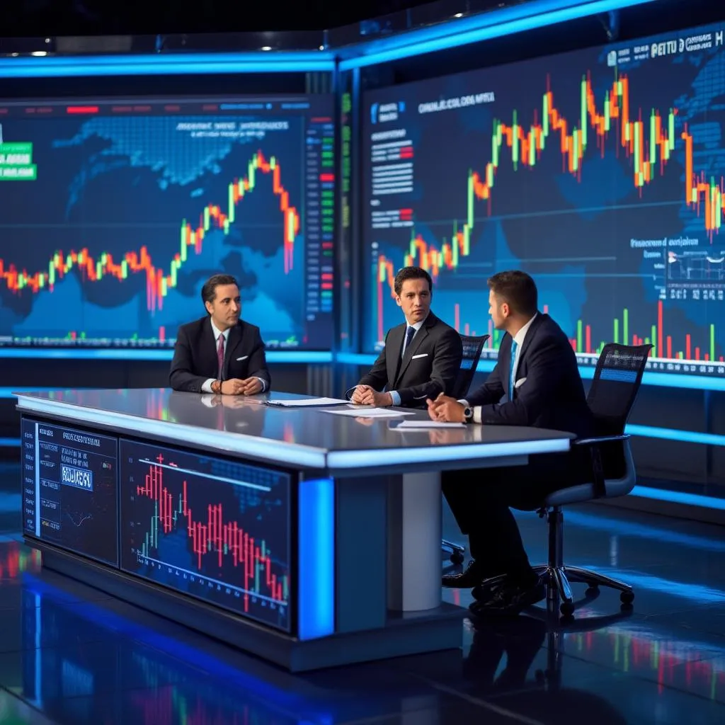Aparición en programa financiero de TV